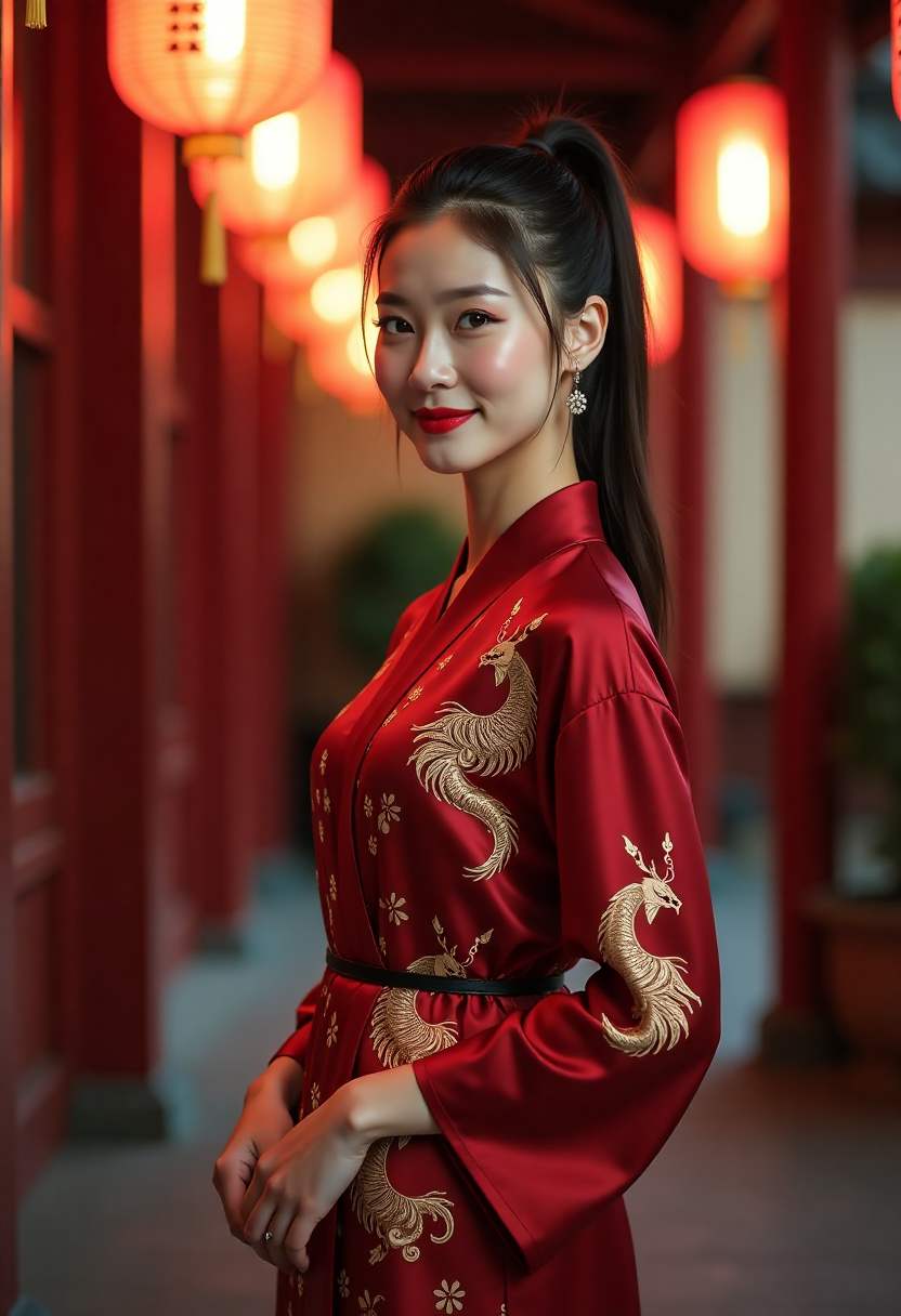 工作室窗边的录像设备